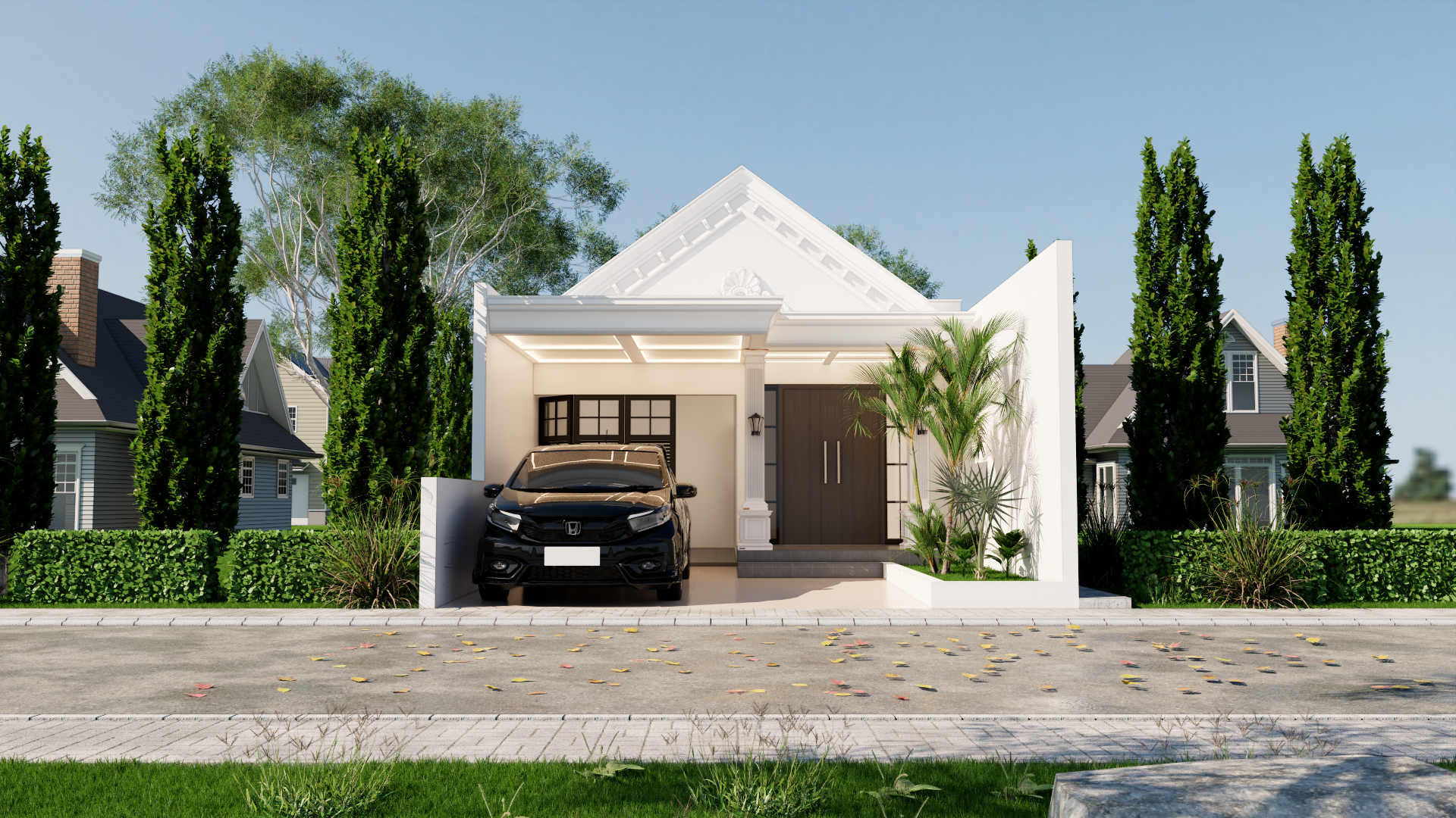 DESAIN RUMAH CLASSIC
